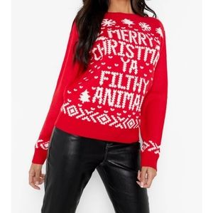 Boohoo Christmas Sweater